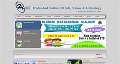 Desktop Screenshot of hiast.edu.pk